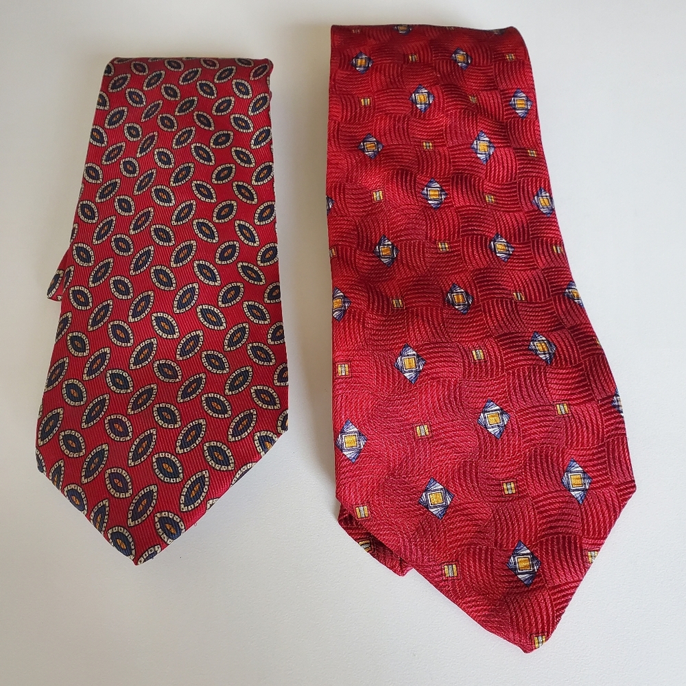 Two Robert Talbott Ties, One is extra long